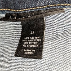 Lane Bryant denim jacket size 22 gently used
